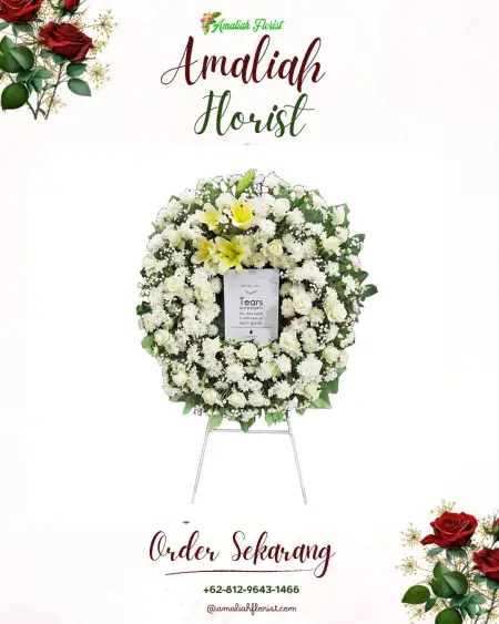 Krans Bunga Duka Karangaren